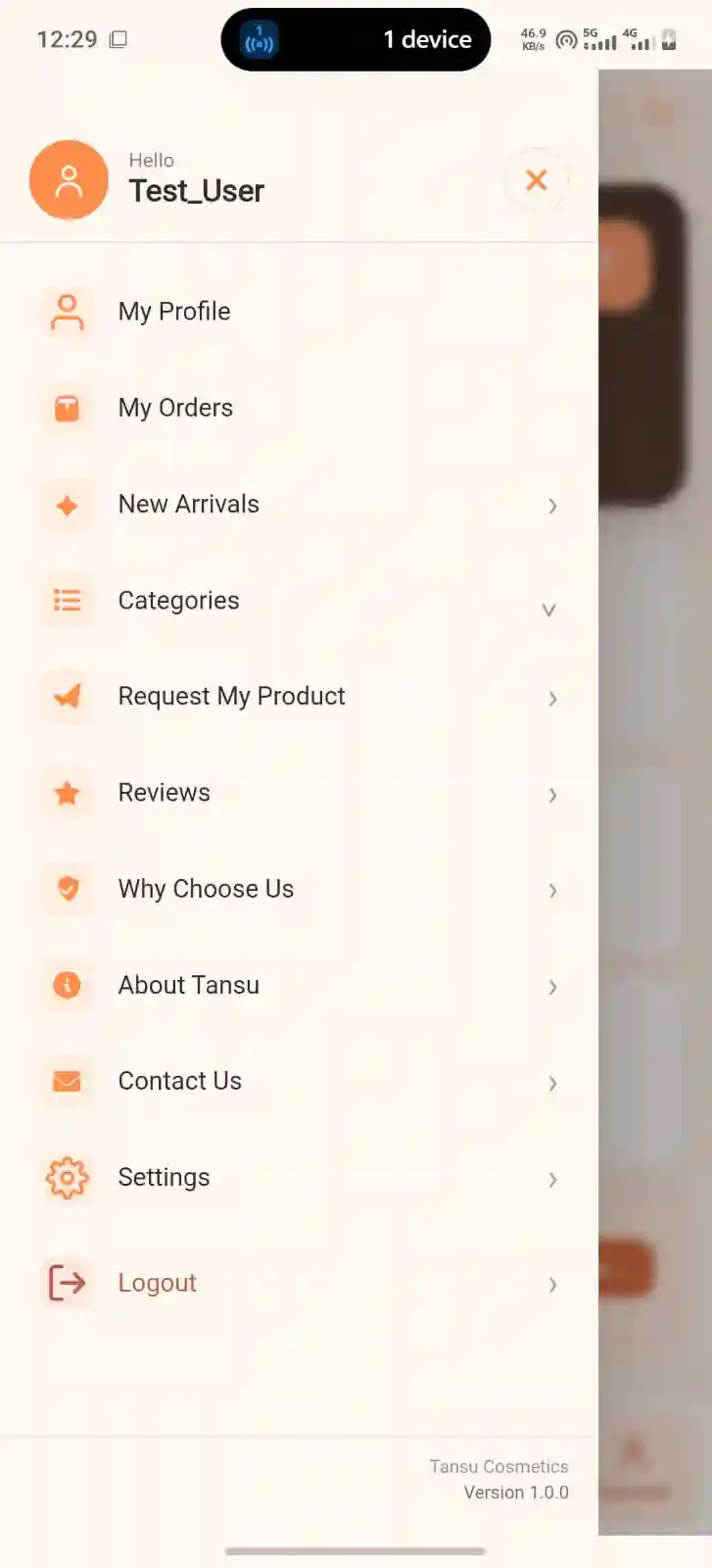 TANSU App Shop & Catalog